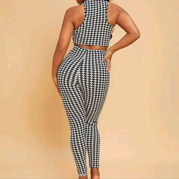 HOUNDSTOOTH TWO PIECE - Picture 4 of 4